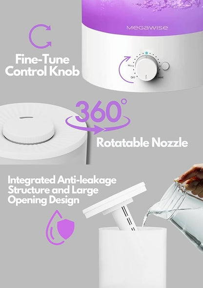 Megawise Cool Mist Humidifier - Image 3