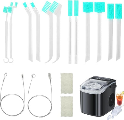 16 Pcs Ice Maker Machine Cleaning Brush Set Tools by YONHTUTU
