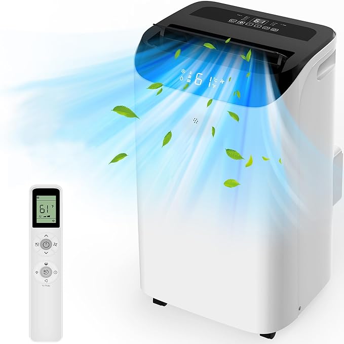 12000 BTU Portable Air Conditioners by HUMHOLD