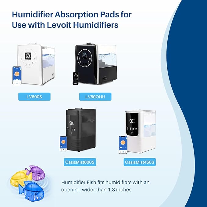 Humidifier Filter Replacement for LEVOIT, Mineral Absorption Pad Compatible - Image 2