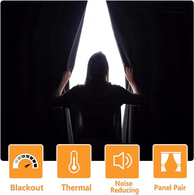 Hiasan Room Darkening Window Curtains - Image 3