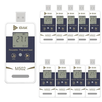 M502 Temperature Data Logger USB Temp/Humidity Recorder by Unknown