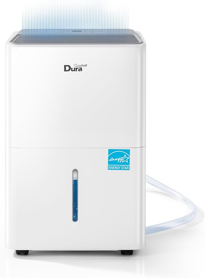 DuraComfort Dehumidifier for Basement up to 2, 500 Sq Ft, 2025 Energy Star by DuraComfort