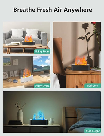 Flame Air Diffuser, Humidifier, Essential Oil Diffuser - Image 7