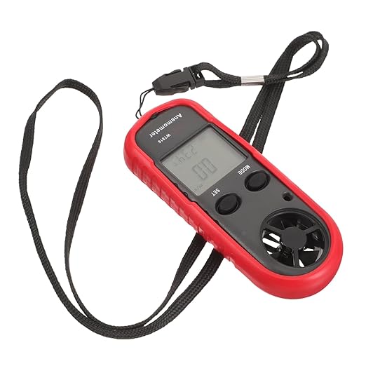 Cabilock Mini Digital Handheld Anemometer Air Flow Measurement Wind Air Velocity by cabilock