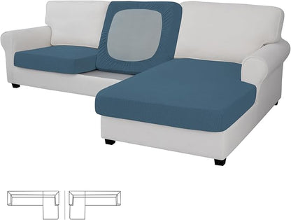 Easy-Going Stretch 3 Pieces Couch Cushion Covers by Easy-Going