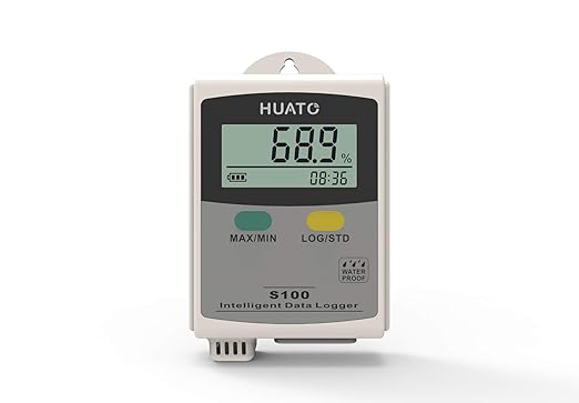 Portable or Wall Mounted Temperature and Humidity High Accuracy Data Logger by ZeoliteInternational-YourTrustedSource