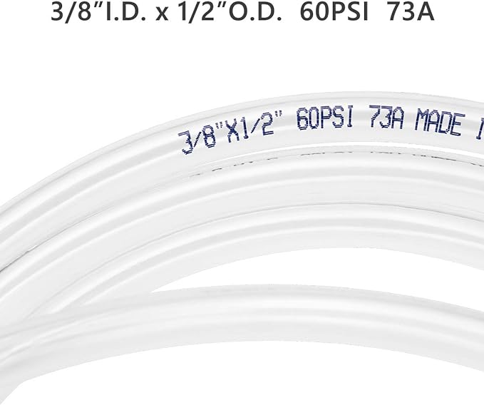 Eastrans Clear Vinyl Tubing Flexible PVC Tubing, Hybrid PVC Hose, Lightweight - Image 4