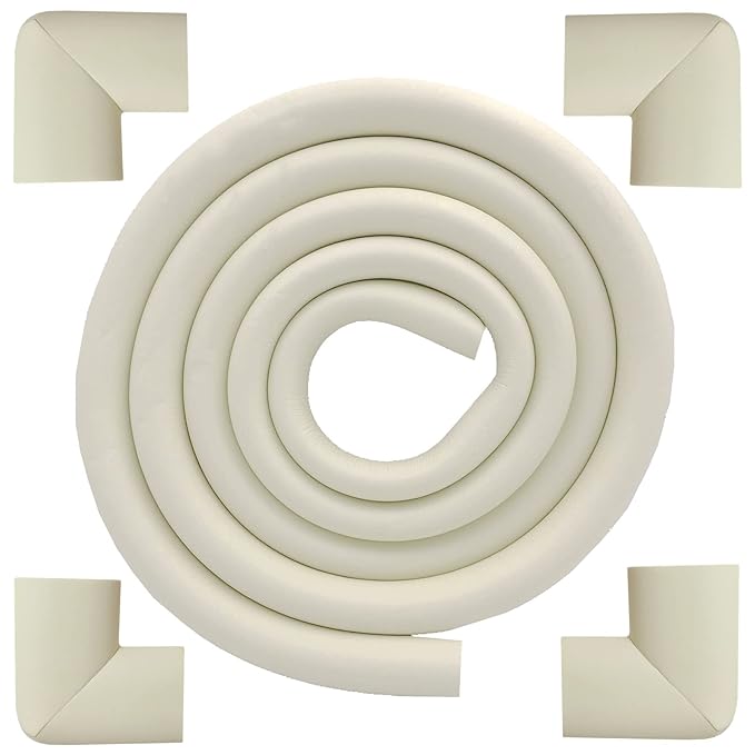 M2cbridge U Shape Extra Thick Furniture Table Edge Protectors Foam 6.5 Ft by M2cbridge