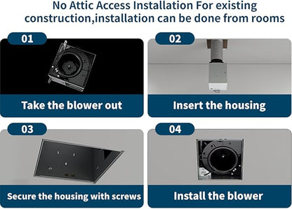 Tech Drive Bathroom Exhaust Fan - Image 6