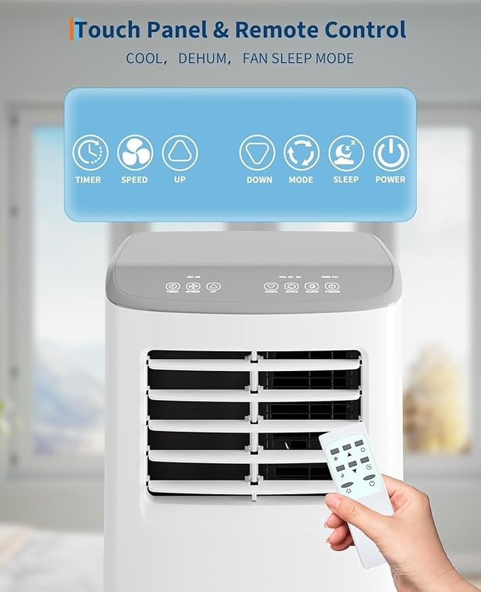 8000 BTU Portable Air Conditioner - Image 4
