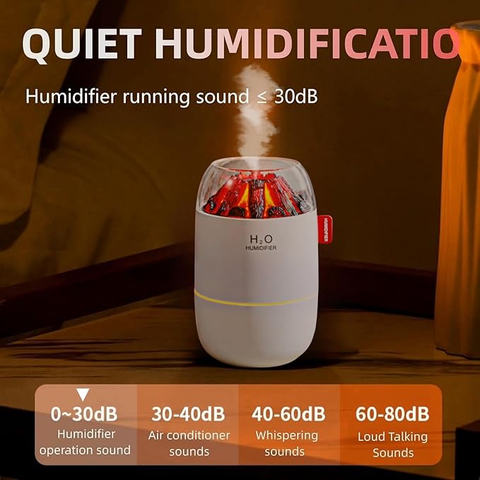 Portable Mini Humidifier, Small Cool Mist, Personal Desktop Humidifier - Image 5