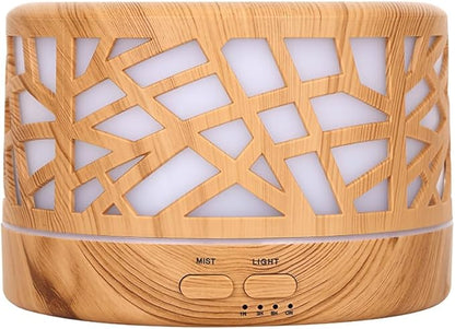Wild Essentials 700ml Designer Large Room Essential Oil Diffuser, 5 in 1 by WildEssentials