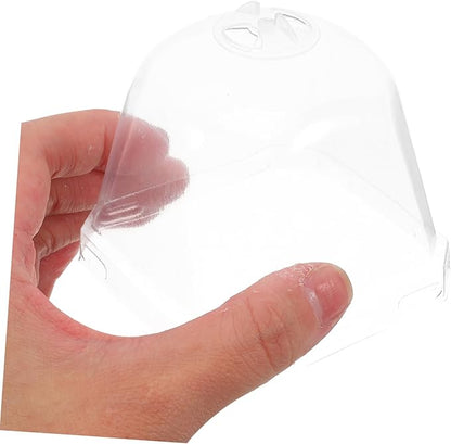 Mipcase 10pcs Plastic Cloche Dome - Image 9