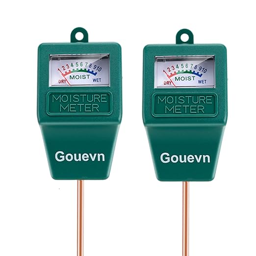 2pack Soil Moisture Meter, Hygrometer Soil Plant Water Meter, Plant Moisture by Gouevn