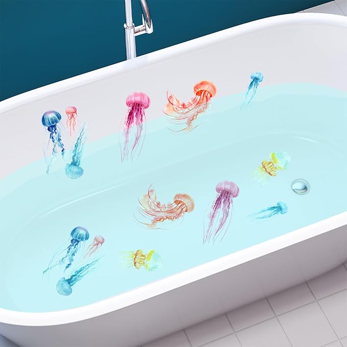 18Pack Bathtub Non Slip Stickers, Guppy Grips Bath Stickers - Image 3