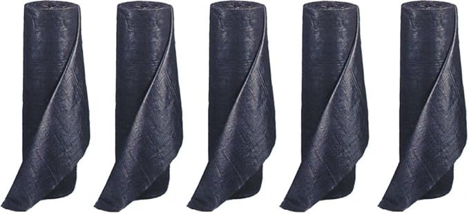 Dewitt 5-Pack Pro-5 Weed Barrier Fabric 5 oz, 3 x 250 Feet – Heavy-Duty Woven by Unknown