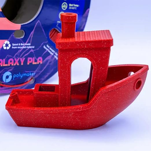 Polymaker Galaxy PLA Filament Hedgehog Makes Galaxy Red 1.75mm 1kg 3D Printer - Image 4