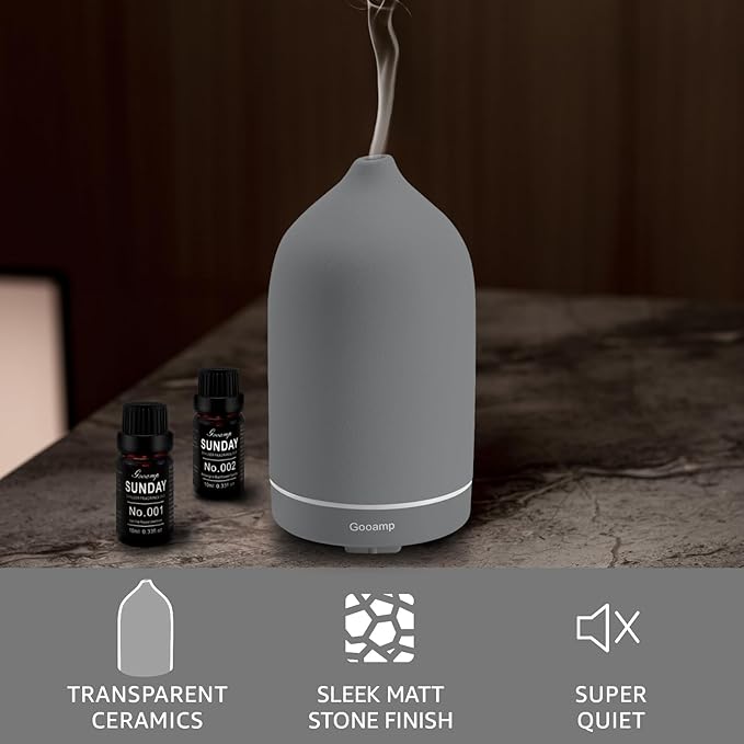 200ML Ceramic Essential Oil Diffuser - Image 2