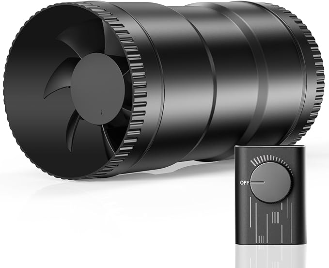 Hon&Guan 4 Inch Inline Duct Fan by HonGuan