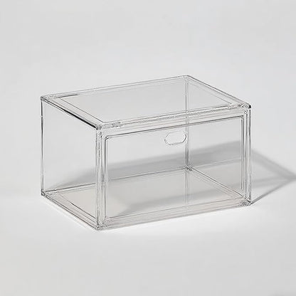 Extra Large Clear Acrylic Shoe Boxes by Unknown