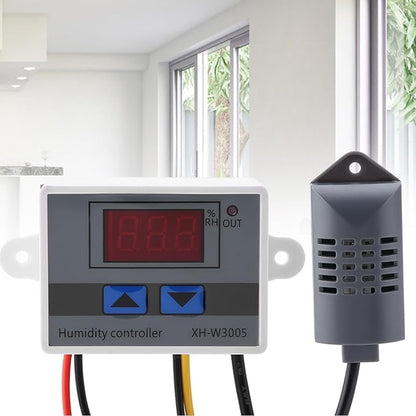 Digital Humidity Controller, 12V 24V 220V Humidistat Switch Sensor, LCD - Image 6