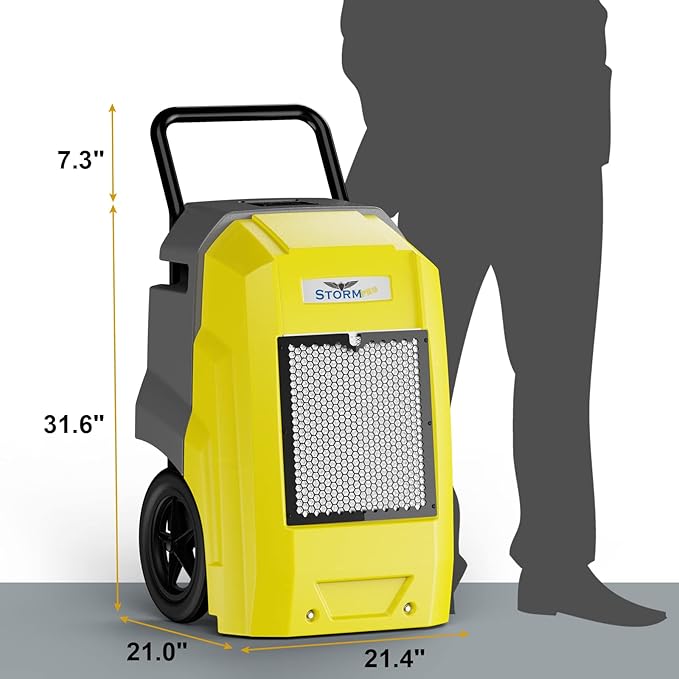 AlorAir 180 Pints Commercial Dehumidifier - Image 7