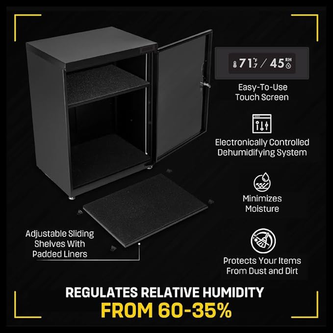 50LT Electronic Dry Cabinet for Camera, Lens & Electronics – Silent - Image 5