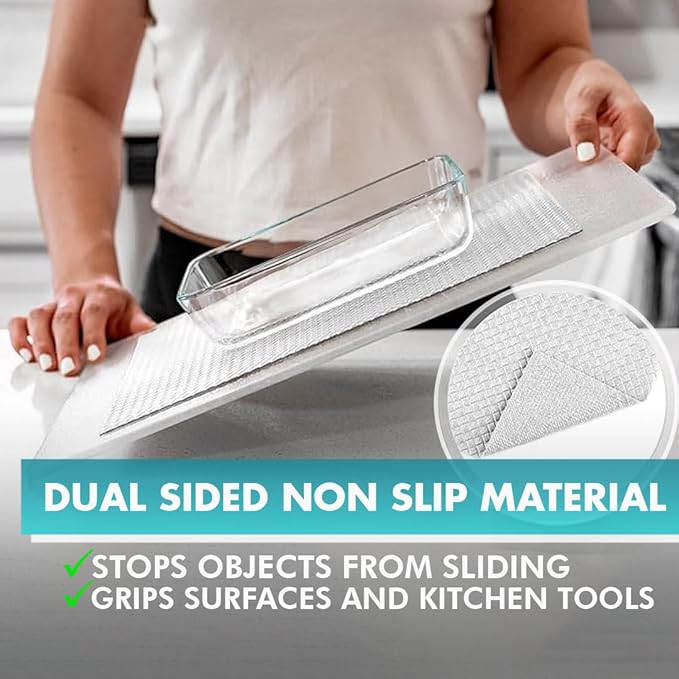 Shelf Liner, Drawer Liner & Kitchen Cabinet Liner – Thick Waterproof Rubber - Image 4