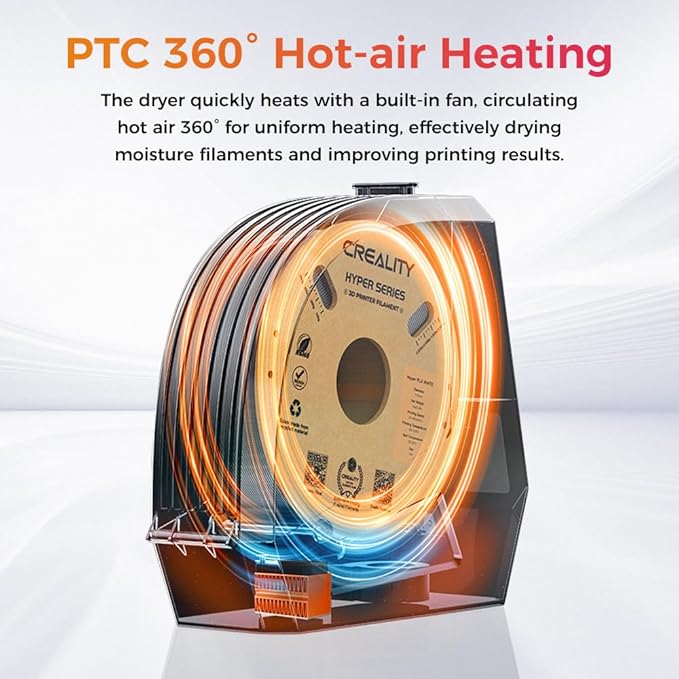 2025 New Creality Space PI Filament Dryer, 3D Printer Filament Dryer Box - Image 3