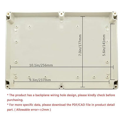 LeMotech Waterproof Dustproof IP65 ABS Plastic Junction Box Universal Electric - Image 5