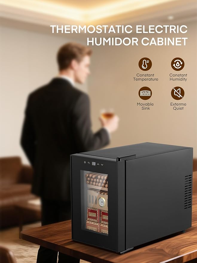 FOHERE Cigar Humidor Electric 18L - Image 2
