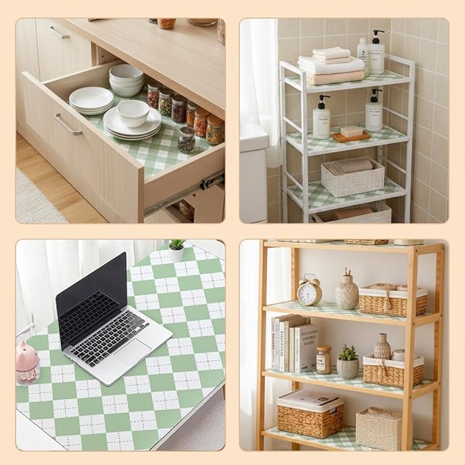 Coavas Extra Grip Thickened Shelf and Drawer Liner - Image 8