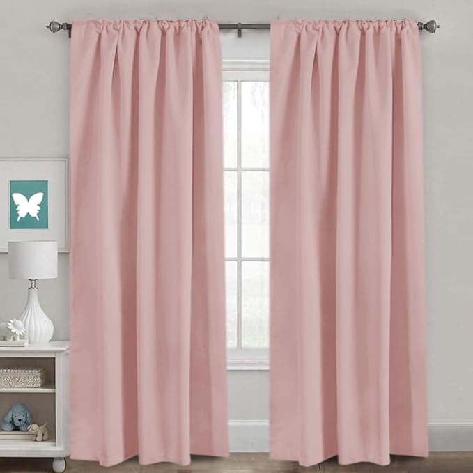 H.VERSAILTEX Blackout Curtains Thermal Insulated Window Treatment Panels Room - Image 3