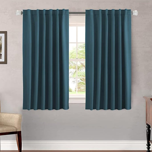 H.VERSAILTEX Blackout Curtains Thermal Insulated Window Treatment Panels Room by HVERSAILTEX