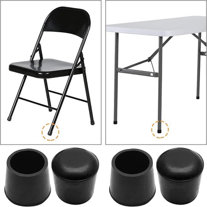 Piutouyar Round PVC Rubber Furniture Covers, 25mm / 1 Inches Table Chair Leg - Image 6