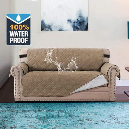 H.VERSAILTEX 100% Waterproof Sofa Slipcover Washable Loveseat Cover - Image 2