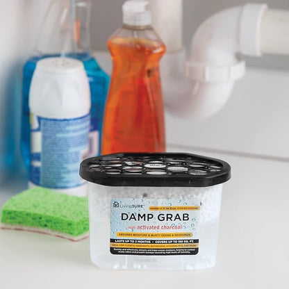 Damp Grab with Charcoal Dehumidifier: Quietly absorbs Moisture and Odors. Ideal - Image 2