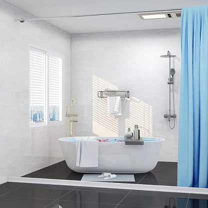 Duzzy 118 Inch Collapsible Shower Water Dam Shower Stopper Barrier and - Image 7