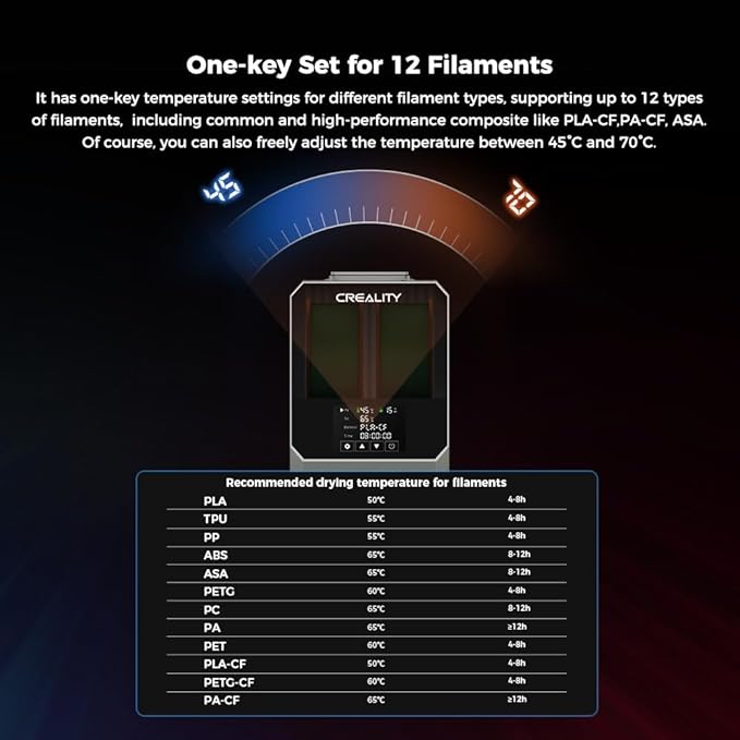 Official Creality Space Pi Filament Dryer Plus, Compatible - Image 6