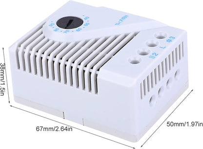Mechanical Humidity Controller, MFR012 Hygrostat Humidity Switch, Fan Heater - Image 2
