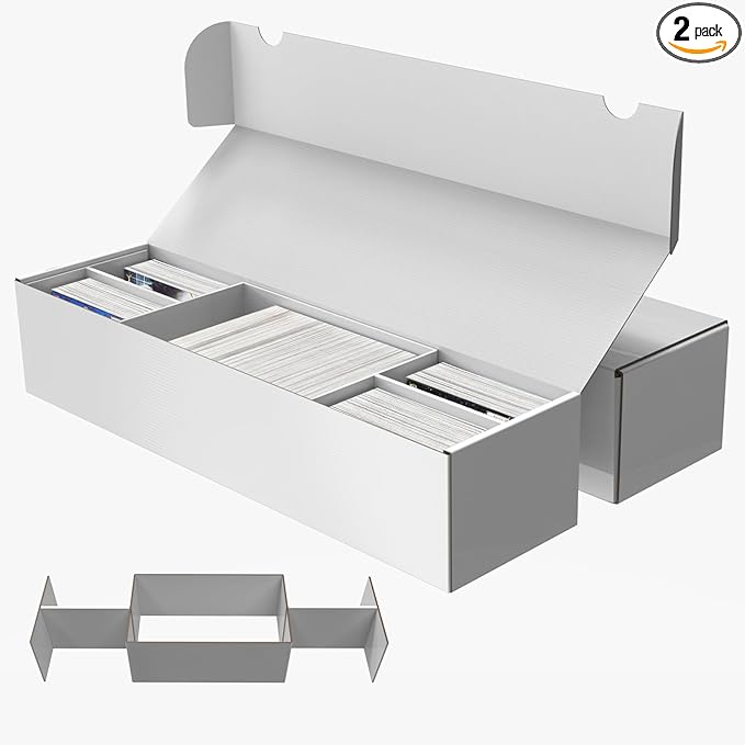Laminated Trading Card Storage Box, Mtg Storage Card Box by XRACV