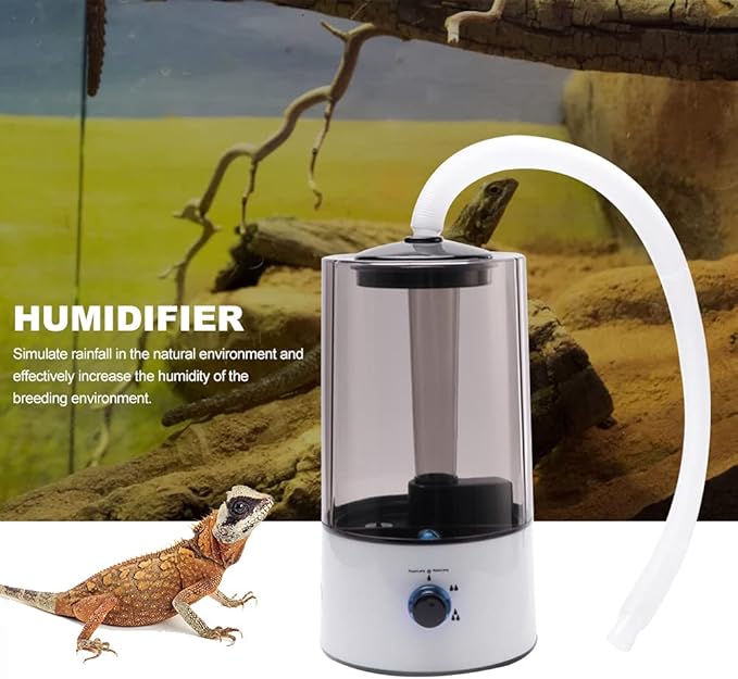 EKDJKK 4L Reptile Humidifier Fogger, Large Size High Pressure Silent Reptile - Image 7