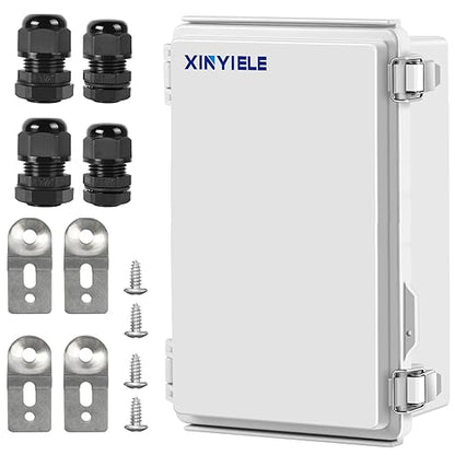 Waterproof Outdoor Project ABS Plastic Junction Box IP67 Weatherproof Dustproof by XINYIELE