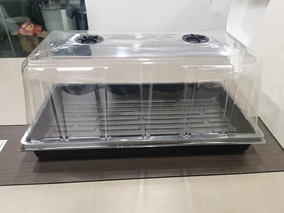 1020 Plant Tray with Tall 7.3'' Dome, Heavy Duty 1020 Trays and Flats with Lid - Image 5
