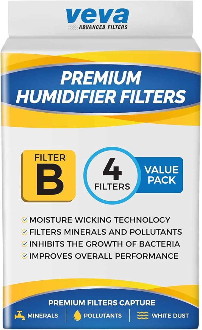 VEVA 4 Pack Premium Humidifier Filters Replacement - Image 6