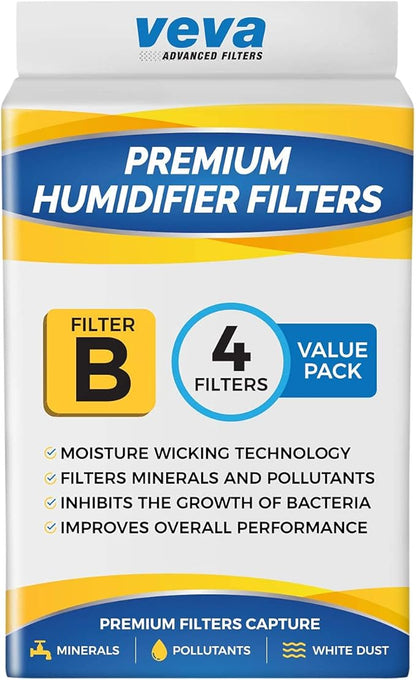 VEVA 4 Pack Premium Humidifier Filters Replacement - Image 6