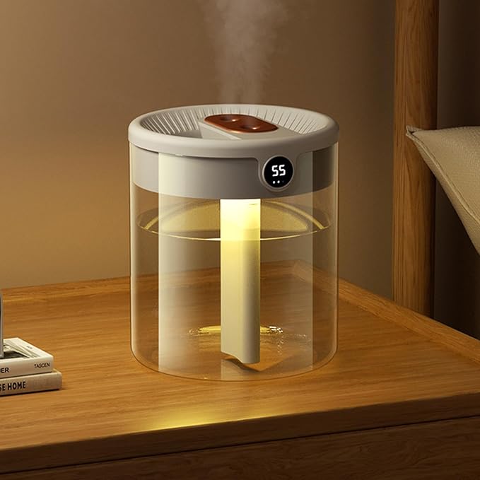 2L Double Nozzle Air Humidifier, Bedroom Humidifier - Image 7