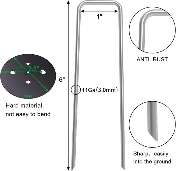 MySit 50 Pack Vapor Barrier Stakes - Image 2
