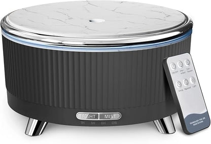 500ML Essential Oil Diffuser: Ultrasonic Aroma Diffuser by YOUENKITY